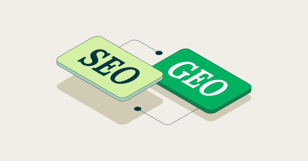 SEO and GEO connected as complementary strategies